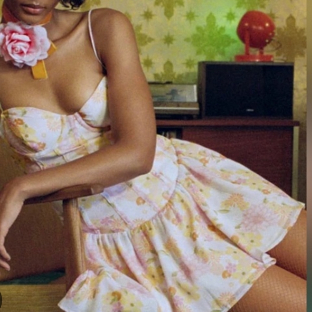 New!For Love and Lemons Carrie‎ Mini Dress